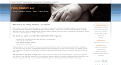 Desktop Screenshot of familyrelationslaw.com